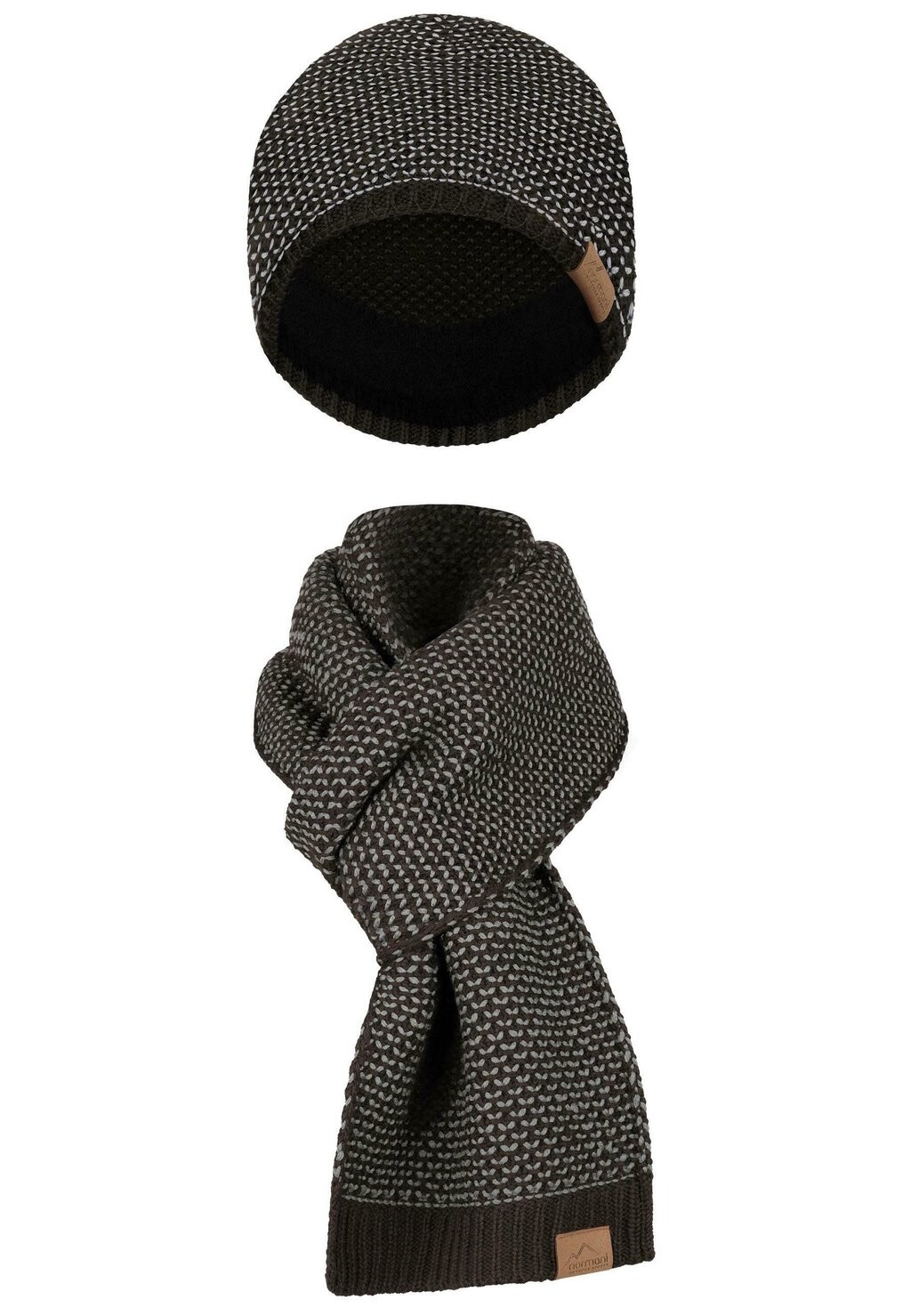 Шапка ALVIK EDET SET UNISEX normani Outdoor Sports, цвет braun grau
Шапка ALVIK EDET SET UNISEX normani Outdoor Sports, цвет braun grau