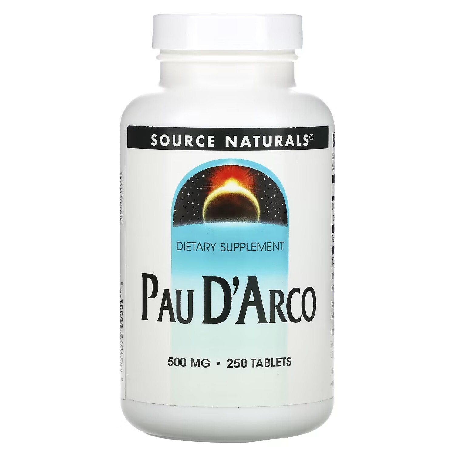 Добавка Source Naturals Pau D'Arco 500 мг, 250 таблеток (250 мг на таблетку)
Добавка Source Naturals Pau D'Arco 500 мг, 250 таблеток (250 мг на таблетку)