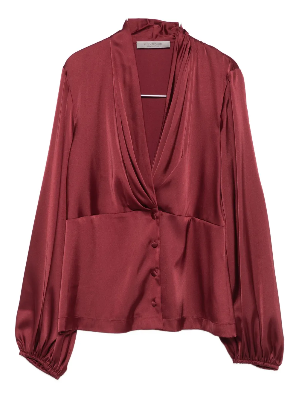 Плиссированная блузка с пуговицами спереди D.Exterior, красный
Плиссированная блузка с пуговицами спереди D.Exterior, красный