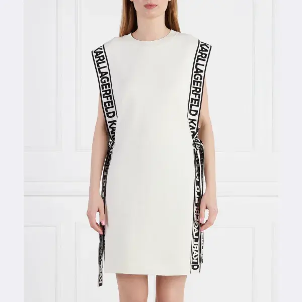 Платье с добавлением шерсти Karl Lagerfeld, белый
Платье с добавлением шерсти Karl Lagerfeld, белый