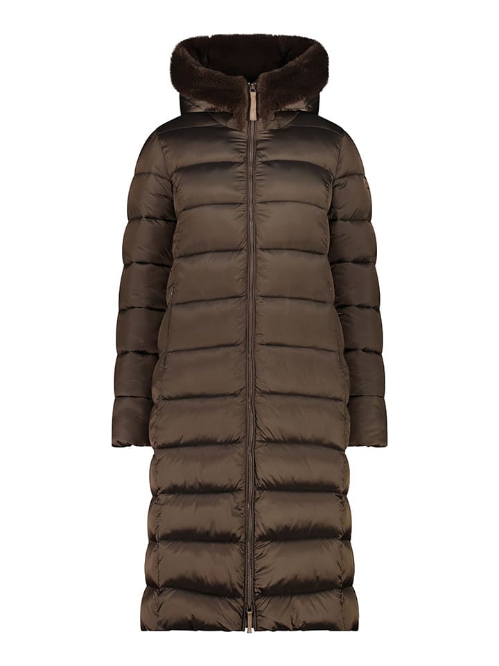 Стеганое пальто коричневого цвета CMP
Стеганое пальто коричневого цвета CMP