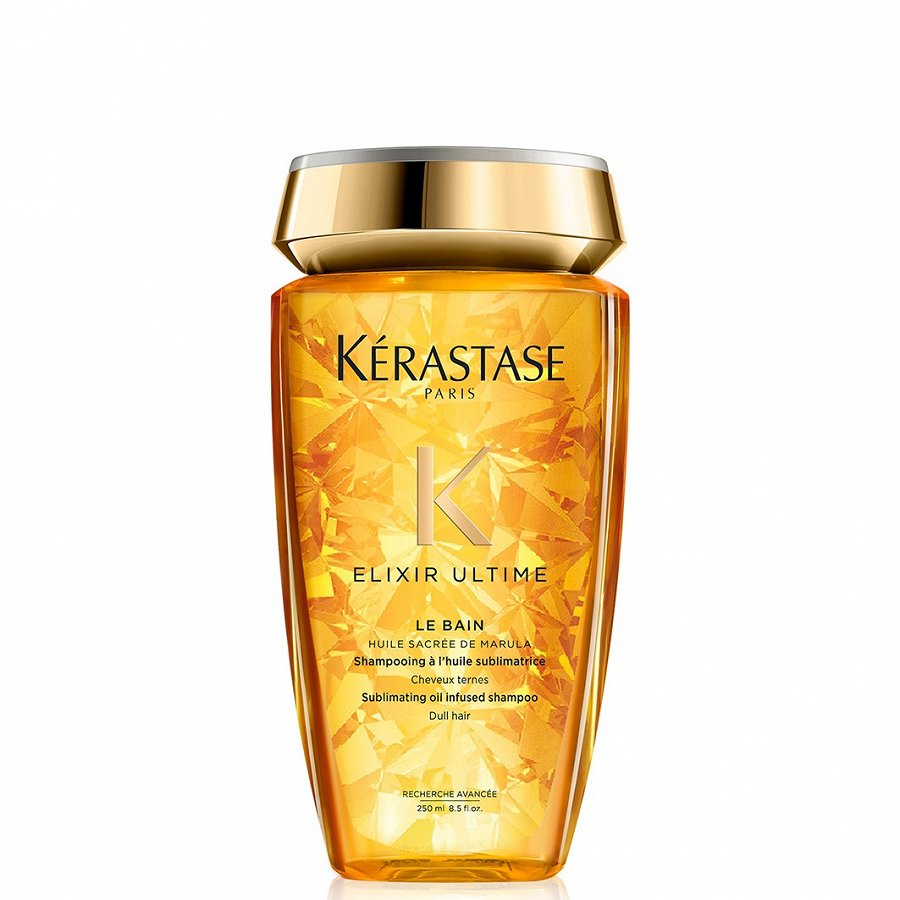 Роскошный очищающий шампунь для уставших волос elixir ultime le bain Kérastase, 250 мл
Роскошный очищающий шампунь для уставших волос elixir ultime le bain Kérastase, 250 мл