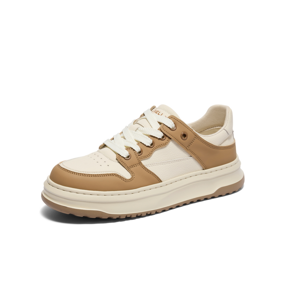 BELLE Скользоустойчивые износостойкие легкие дышащие мужские лоу-топы для скейтборда White Apricot, цвет White Apricot
BELLE Скользоустойчивые износостойкие легкие дышащие мужские лоу-топы для скейтборда White Apricot, цвет White Apricot