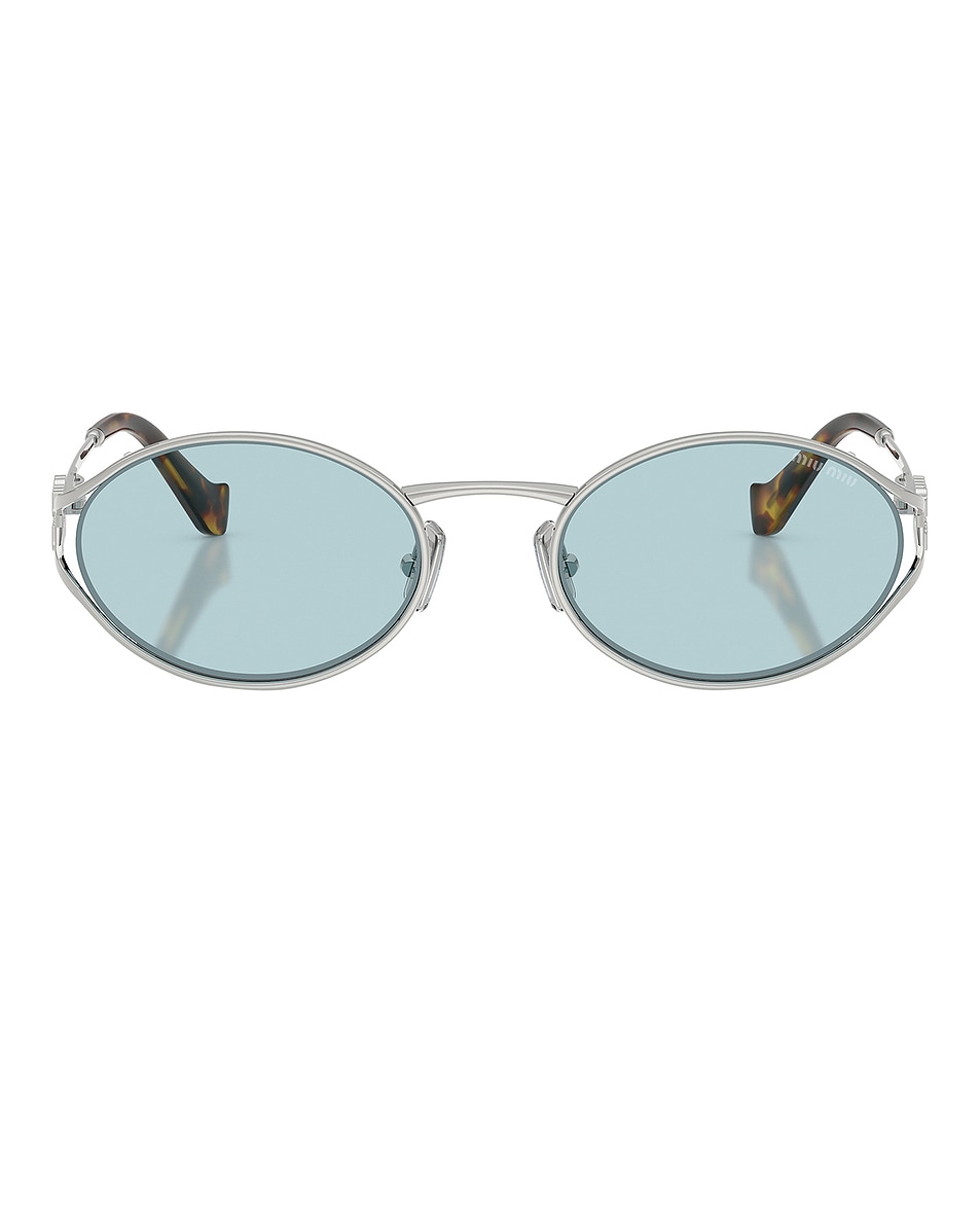 Круглые солнцезащитные очки Miu Miu, Silver
Круглые солнцезащитные очки Miu Miu, Silver