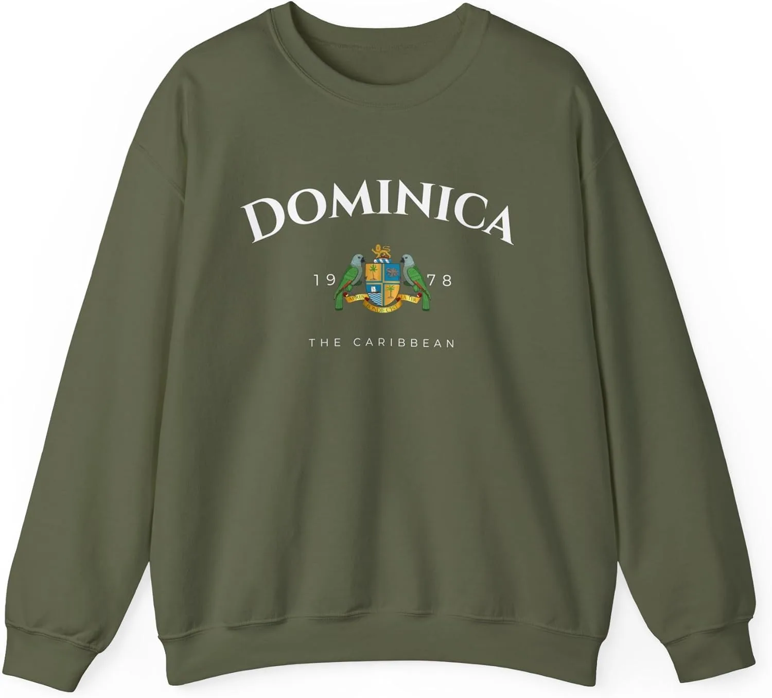 Толстовка Dominica The Caribbean Unisex Heavy Blend с гербом
Толстовка Dominica The Caribbean Unisex Heavy Blend с гербом