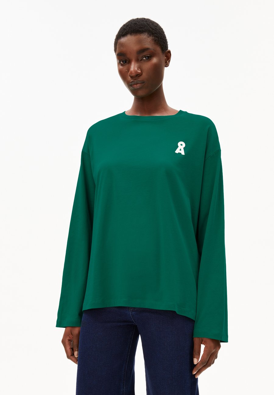 Топ ARMEDANGELS ICONIC Å FIETAA, Emerald Green/Mottled Green
Топ ARMEDANGELS ICONIC Å FIETAA, Emerald Green/Mottled Green