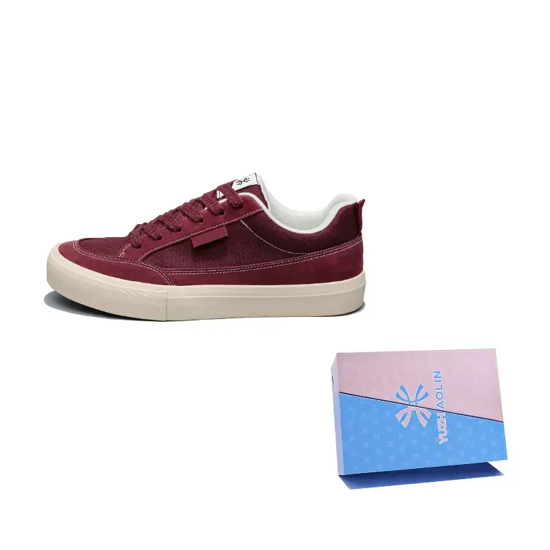 YUZHAOLIN Износостойкие мужские скейтерские лоу-топсы бордового цвета, цвет Burgundy
YUZHAOLIN Износостойкие мужские скейтерские лоу-топсы бордового цвета, цвет Burgundy