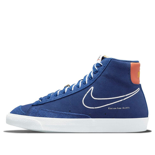 Кроссовки blazer mid '77 'first use - deep royal blue' Nike, синий
Кроссовки blazer mid '77 'first use - deep royal blue' Nike, синий