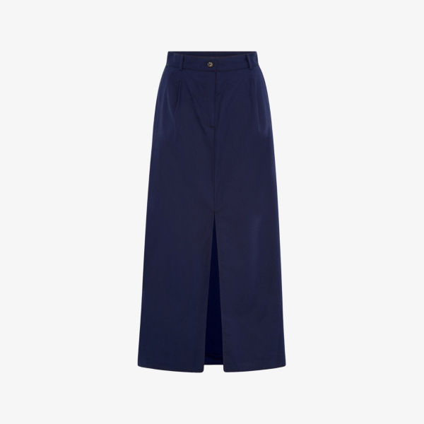 Юбка миди Omnes из смесового хлопка, синий
Юбка миди Omnes из смесового хлопка, синий