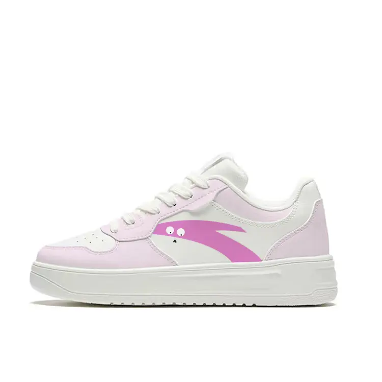 ANTA Кроссовки Life Collection с низким верхом, противоскользящие, износостойкие, для скейтбординга, мужские, белые, розовые, фиолетовые
ANTA Кроссовки Life Collection с низким верхом, противоскользящие, износостойкие, для скейтбординга, мужские, белые, розовые, фиолетовые