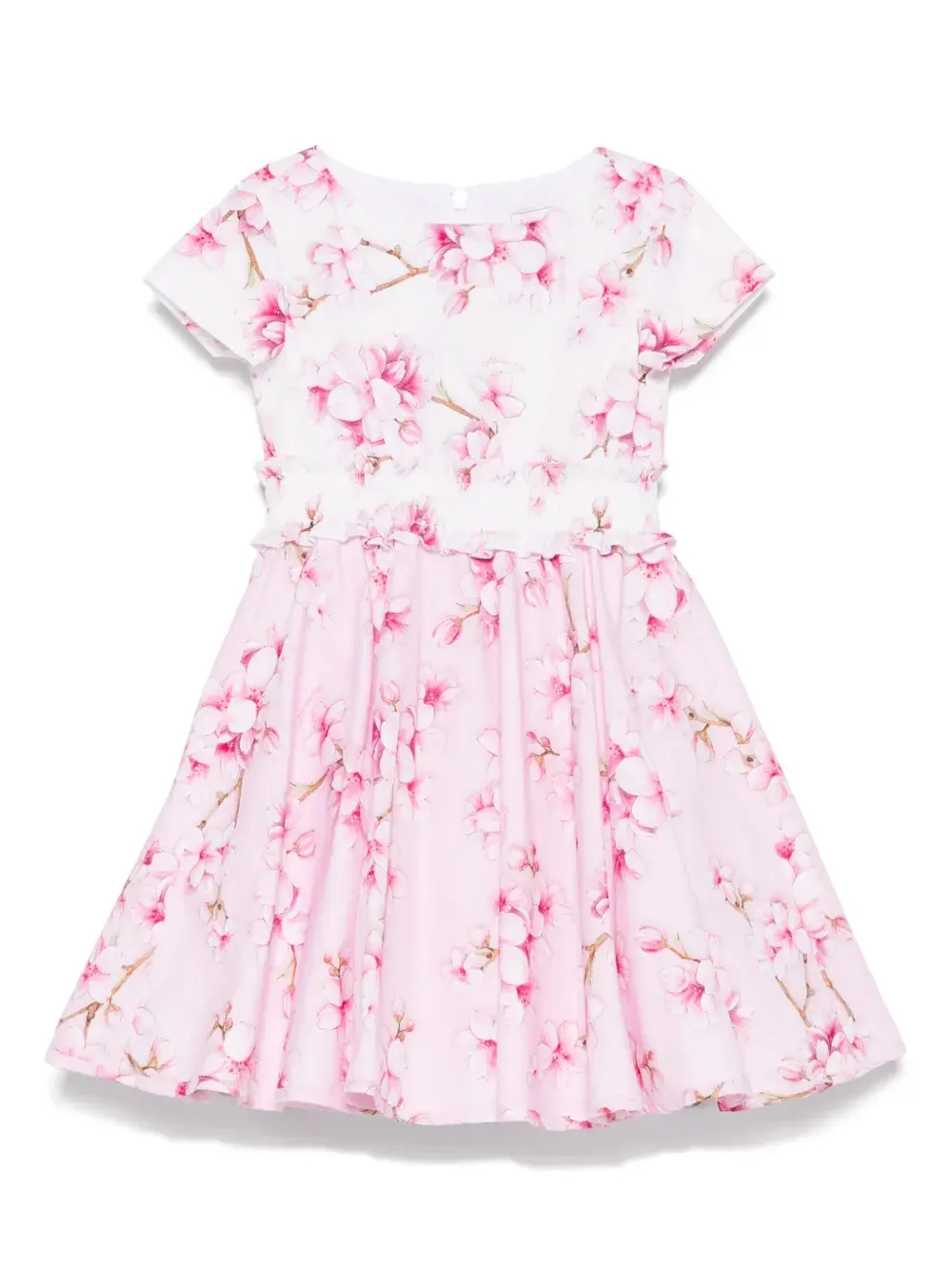 Платье с цветочным принтом Monnalisa, белый
Платье с цветочным принтом Monnalisa, белый