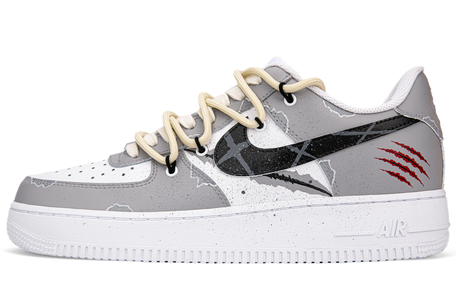 Кроссовки Nike Air Force 1 Skateboarding Shoes Unisex Low-top Grey/white, белый/серый
Кроссовки Nike Air Force 1 Skateboarding Shoes Unisex Low-top Grey/white, белый/серый