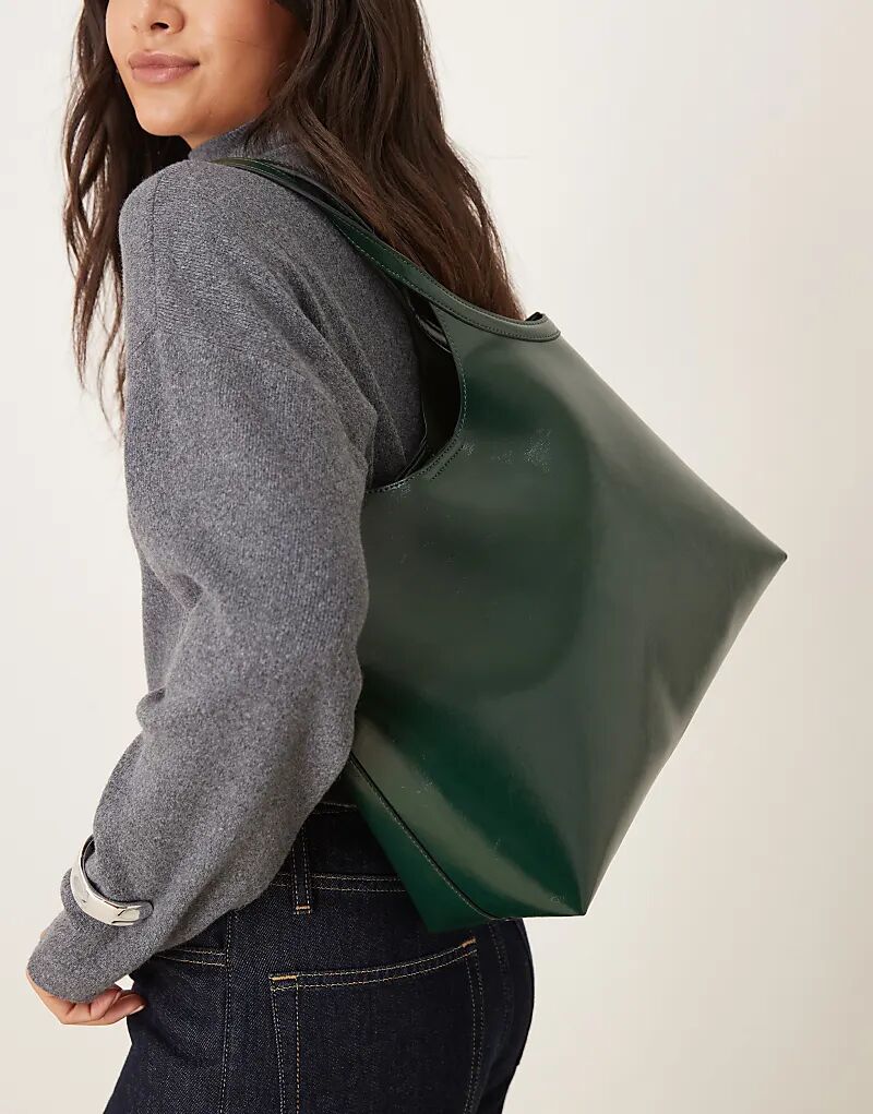 Сумка-тоут ASOS DESIGN с круглыми ручками темно-зеленого цвета, Зеленый, Сумка-тоут ASOS DESIGN с круглыми ручками темно-зеленого цвета
Сумка-тоут ASOS DESIGN с круглыми ручками темно-зеленого цвета, Зеленый, Сумка-тоут ASOS DESIGN с круглыми ручками темно-зеленого цвета