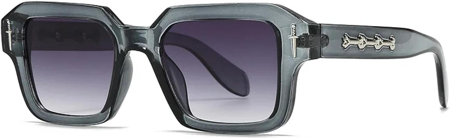 Классические роскошные солнцезащитные очки для женщин и мужчин, винтажные, популярные в стиле панк, с заклепками и мечом, для использования на открытом воздухе и вождения TYUVIVO, Gray Gray
Классические роскошные солнцезащитные очки для женщин и мужчин, винтажные, популярные в стиле панк, с заклепками и мечом, для использования на открытом воздухе и вождения TYUVIVO, Gray Gray