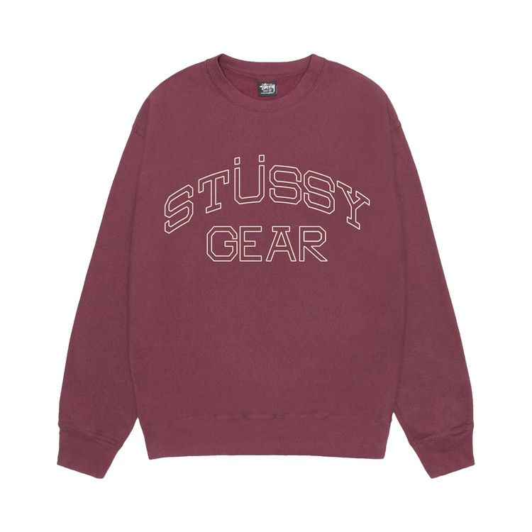 Свитер Stussy Gear Crew, Oxblood
Свитер Stussy Gear Crew, Oxblood