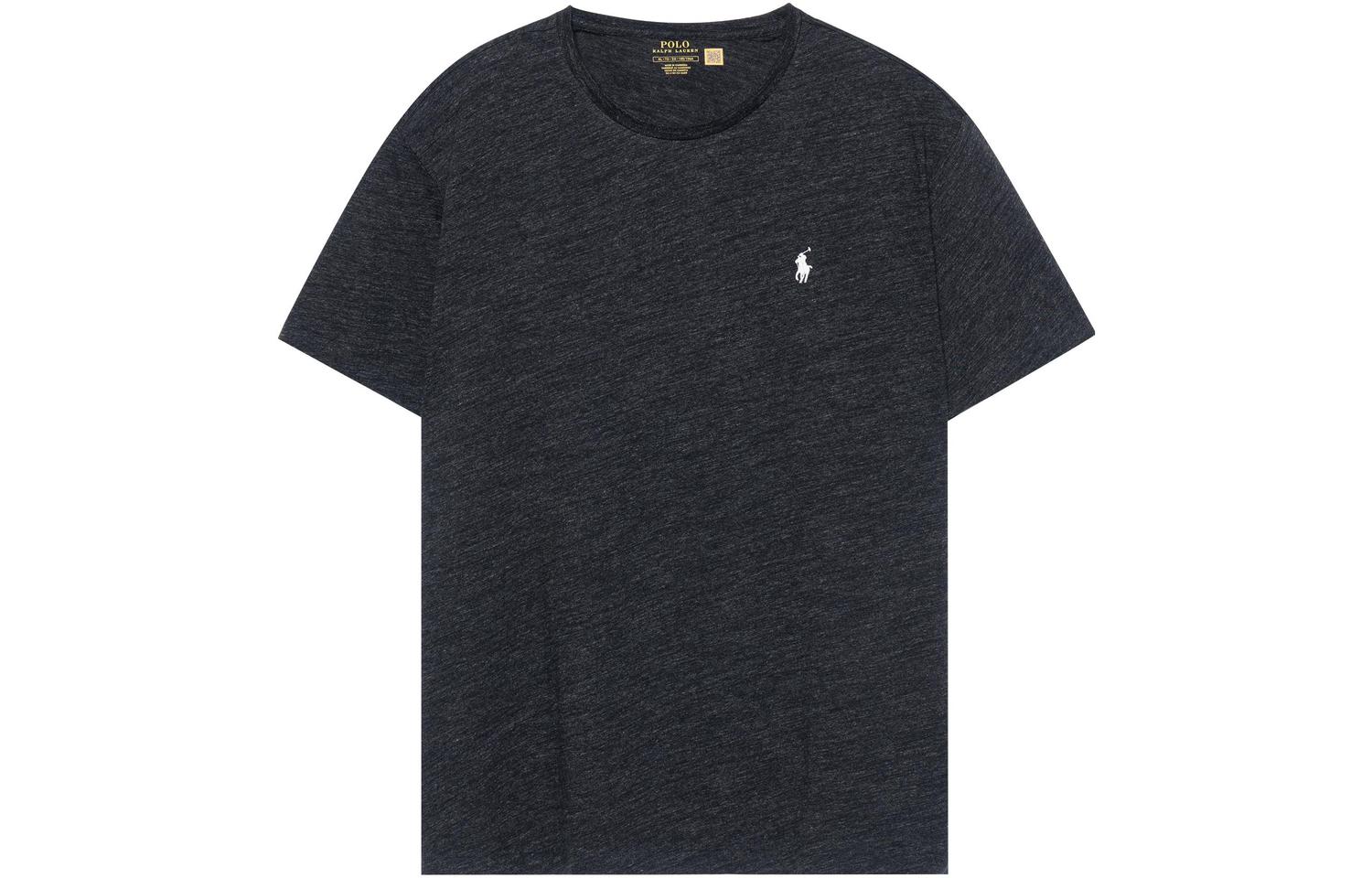 Хлопковая футболка Polo Ralph Lauren, черная
Хлопковая футболка Polo Ralph Lauren, черная