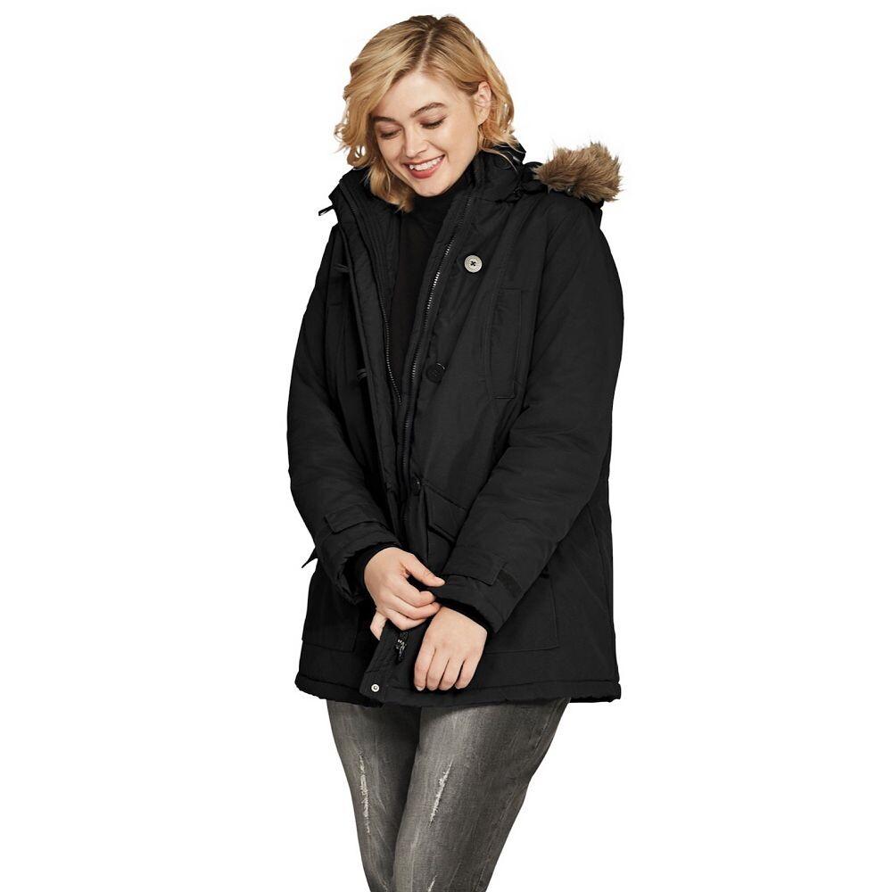 Женская парка больших размеров Ellos с отделкой из искусственного меха, черный
Женская парка больших размеров Ellos с отделкой из искусственного меха, черный