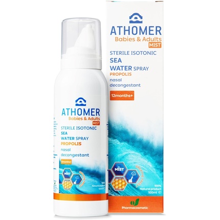 Полностью натуральный назальный спрей на основе морской воды с прополисом - Mist Technology Nobu Baby
Полностью натуральный назальный спрей на основе морской воды с прополисом - Mist Technology Nobu Baby