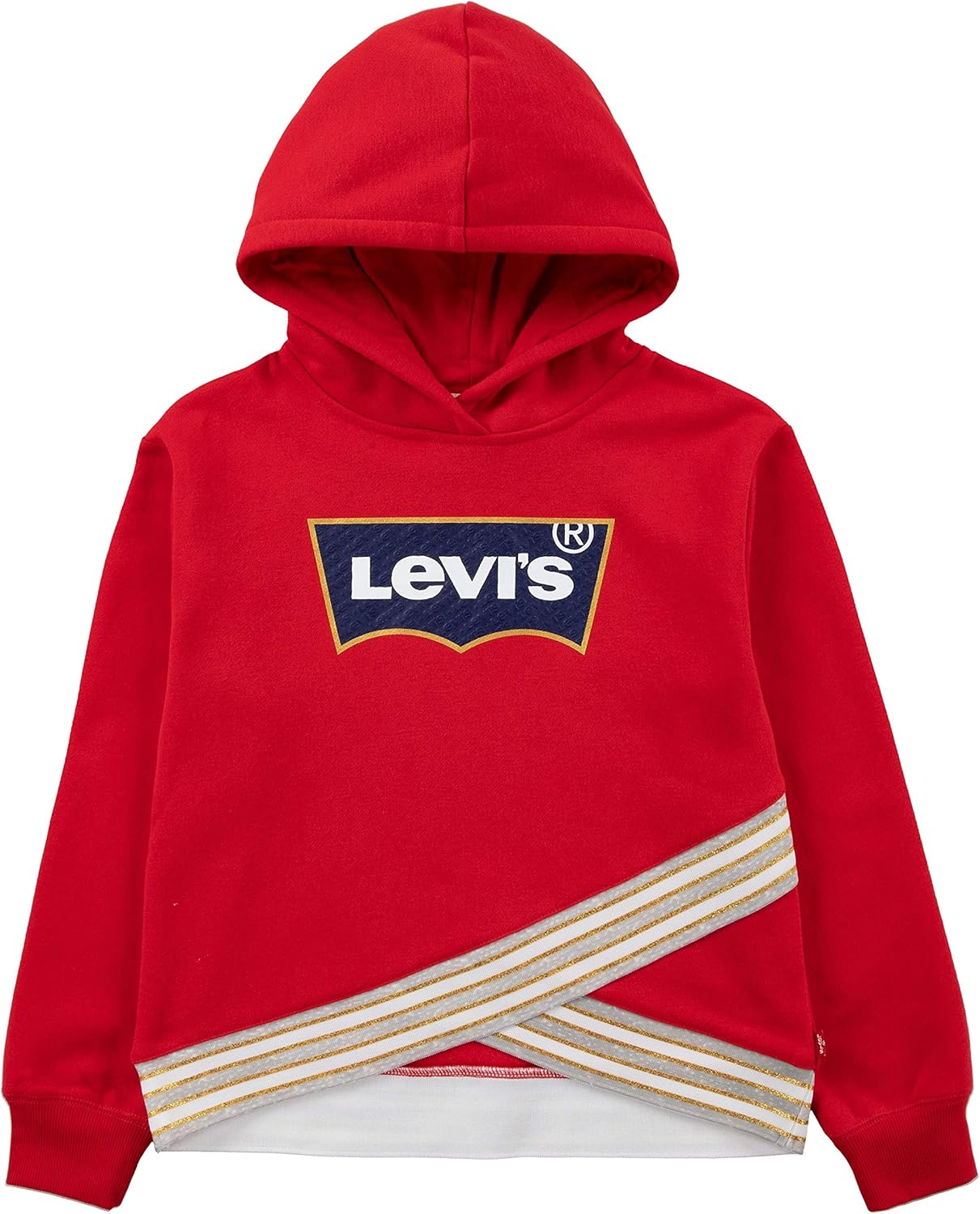 Толстовка с капюшоном Levi's для девочек с высокой талией, Super Red
Толстовка с капюшоном Levi's для девочек с высокой талией, Super Red