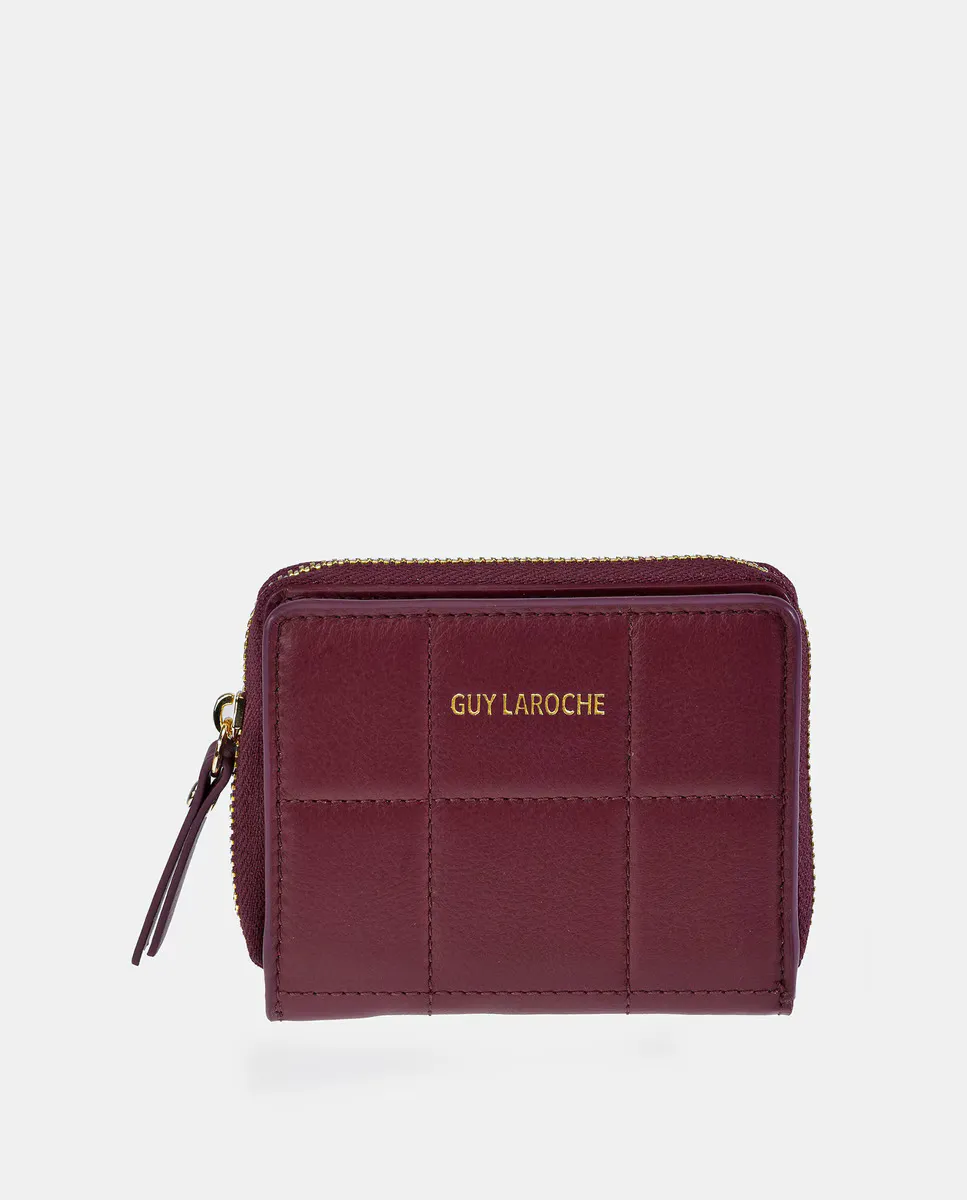 Женский кожаный кошелек на молнии Guy Laroche, цвет Burdeos
Женский кожаный кошелек на молнии Guy Laroche, цвет Burdeos