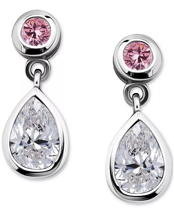 Серьги-Подвески с кубическим цирконием из стерлингового серебра (также из 18-каратного золота поверх стерлингового серебра), эксклюзивно в Macy's Giani Bernini, silver
Серьги-Подвески с кубическим цирконием из стерлингового серебра (также из 18-каратного золота поверх стерлингового серебра), эксклюзивно в Macy's Giani Bernini, silver