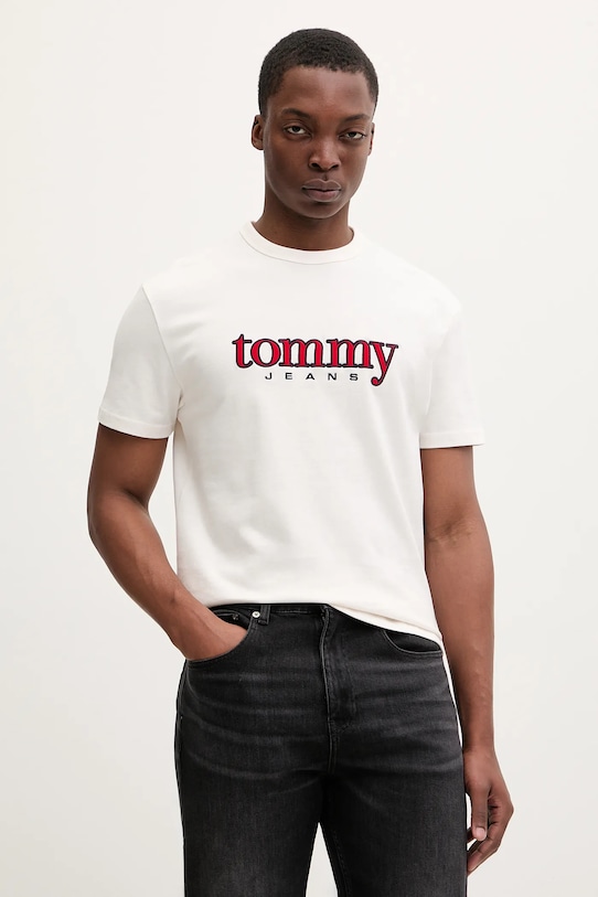 Хлопковая футболка Tommy Jeans, бежевый
Хлопковая футболка Tommy Jeans, бежевый