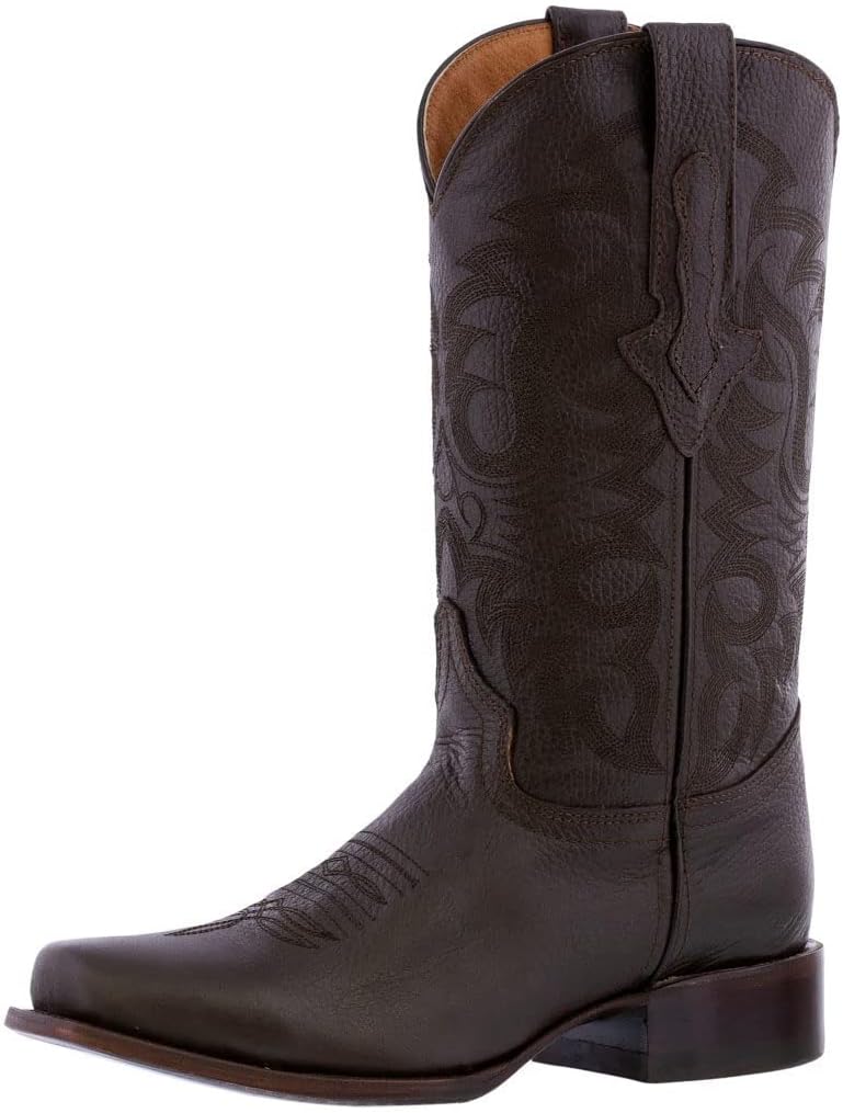 Мужские коричневые ковбойские сапоги Texas Legacy в западном стиле из кожи для родео с квадратным носком
Мужские коричневые ковбойские сапоги Texas Legacy в западном стиле из кожи для родео с квадратным носком