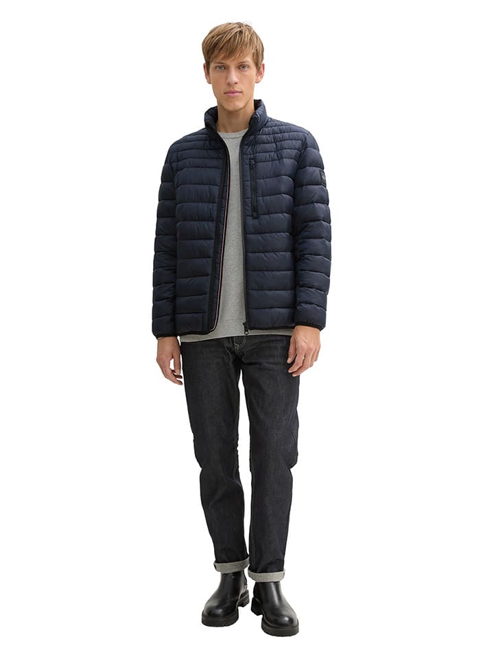 Стеганая куртка Tom Tailor, темно-синий
Стеганая куртка Tom Tailor, темно-синий