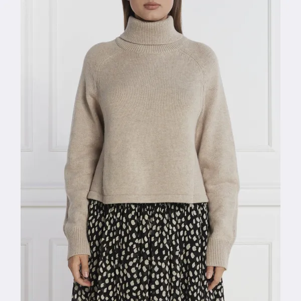 Шерстяная водолазка стандартного кроя Ba&Sh, бежевый
Шерстяная водолазка стандартного кроя Ba&Sh, бежевый