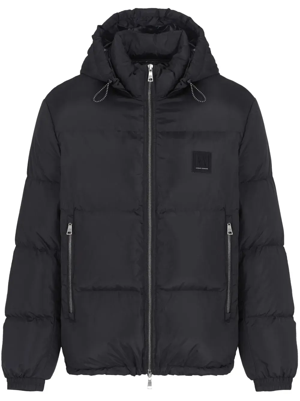 Стеганый пуховик Armani Exchange, черный
Стеганый пуховик Armani Exchange, черный