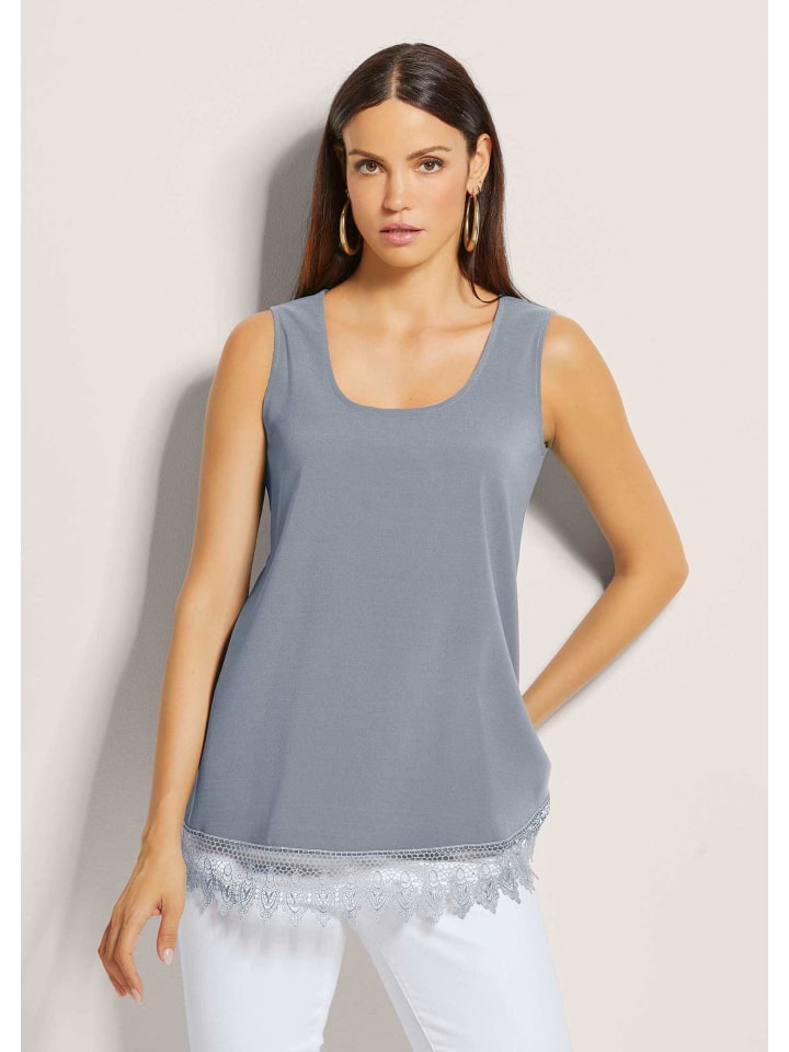 MADELEINE Топ с кружевом, цвет серый
MADELEINE Топ с кружевом, цвет серый