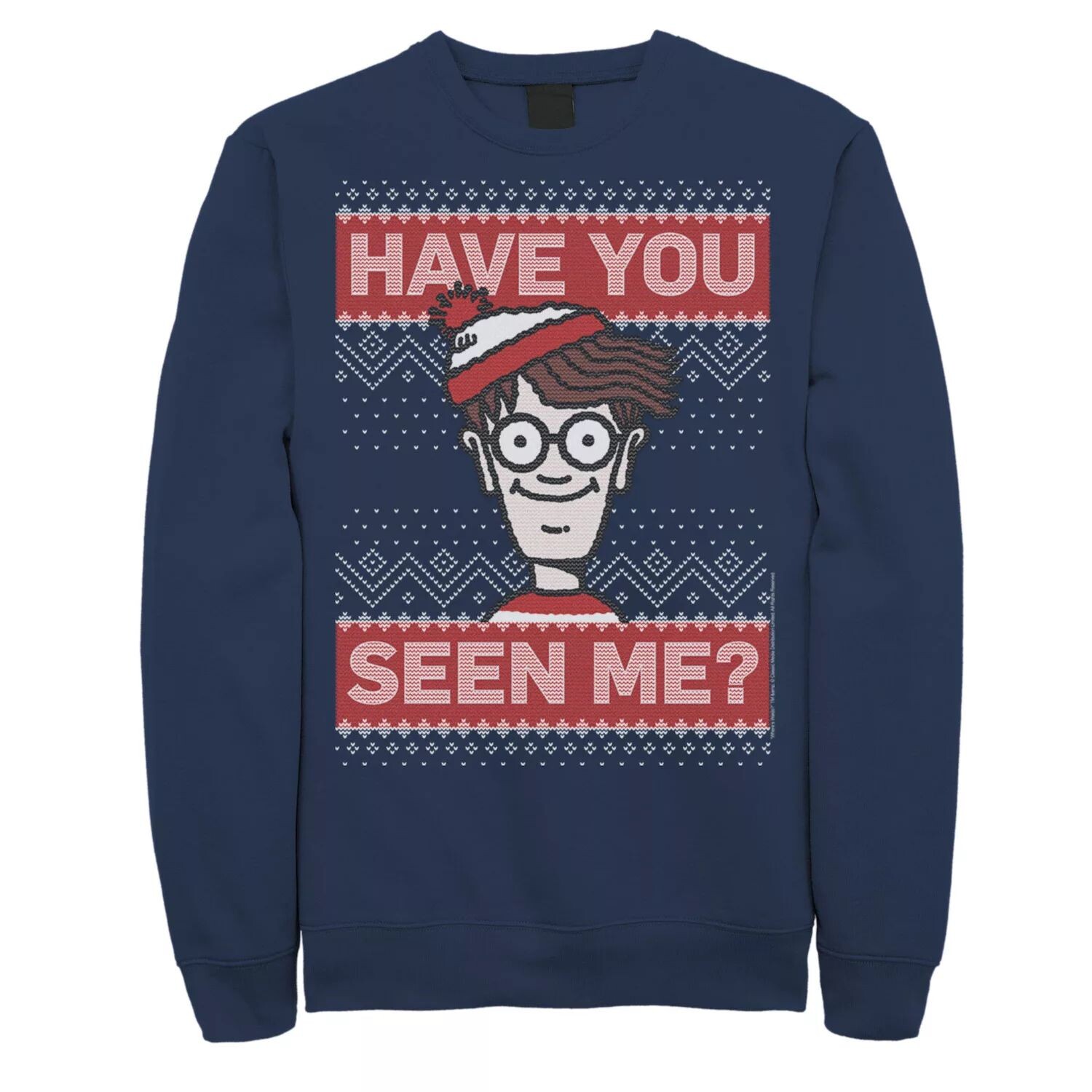 Мужская футболка с рисунком «Wher's Waldo Christmas Have You Me See Me», Синяя Licensed Character, синий
Мужская футболка с рисунком «Wher's Waldo Christmas Have You Me See Me», Синяя Licensed Character, синий