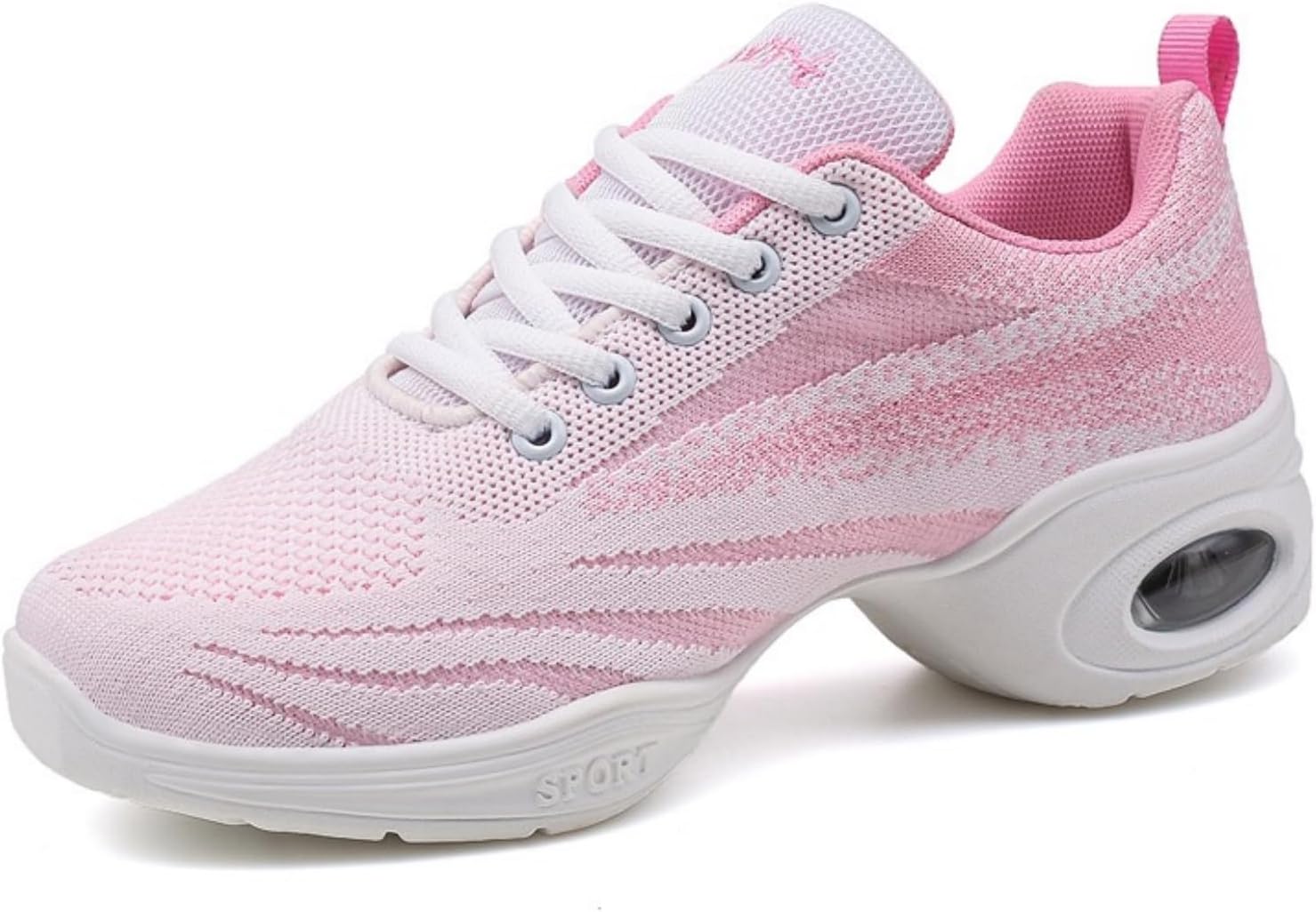 Туфли для джазового танца с разделенной подошвой, кроссовки с воздушной амортизацией и шнуровкой для профессиональных танцев и прогулок, легкие платформенные туфли, размер США 5-8 Generic, розовый
Туфли для джазового танца с разделенной подошвой, кроссовки с воздушной амортизацией и шнуровкой для профессиональных танцев и прогулок, легкие платформенные туфли, размер США 5-8 Generic, розовый