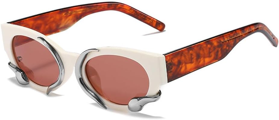 Ретро уникальные солнцезащитные очки «кошачий глаз» для женщин, роскошные модные очки, цветные очки для мужчин в стиле панк, солнцезащитные очки с защитой от УФ-излучения UV400 TKKTLLT, Beige Leopard Red
Ретро уникальные солнцезащитные очки «кошачий глаз» для женщин, роскошные модные очки, цветные очки для мужчин в стиле панк, солнцезащитные очки с защитой от УФ-излучения UV400 TKKTLLT, Beige Leopard Red