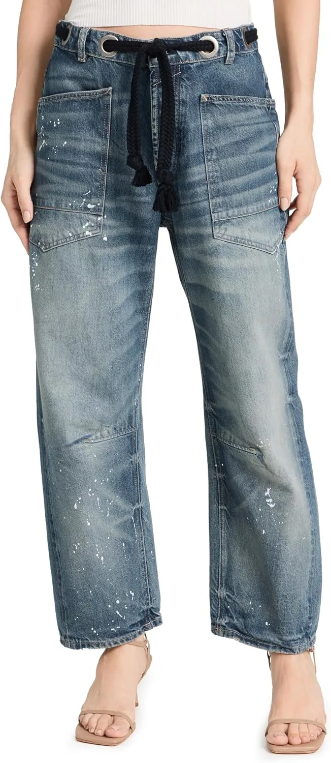 Free People Women's Moxie Pull-On Barrel Jeans
Free People Women's Moxie Pull-On Barrel Jeans