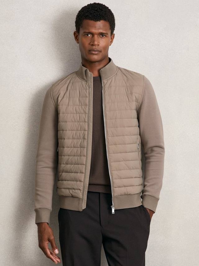 Куртка-бомбер Freddie Quilted Reiss, Taupe Brown
Куртка-бомбер Freddie Quilted Reiss, Taupe Brown