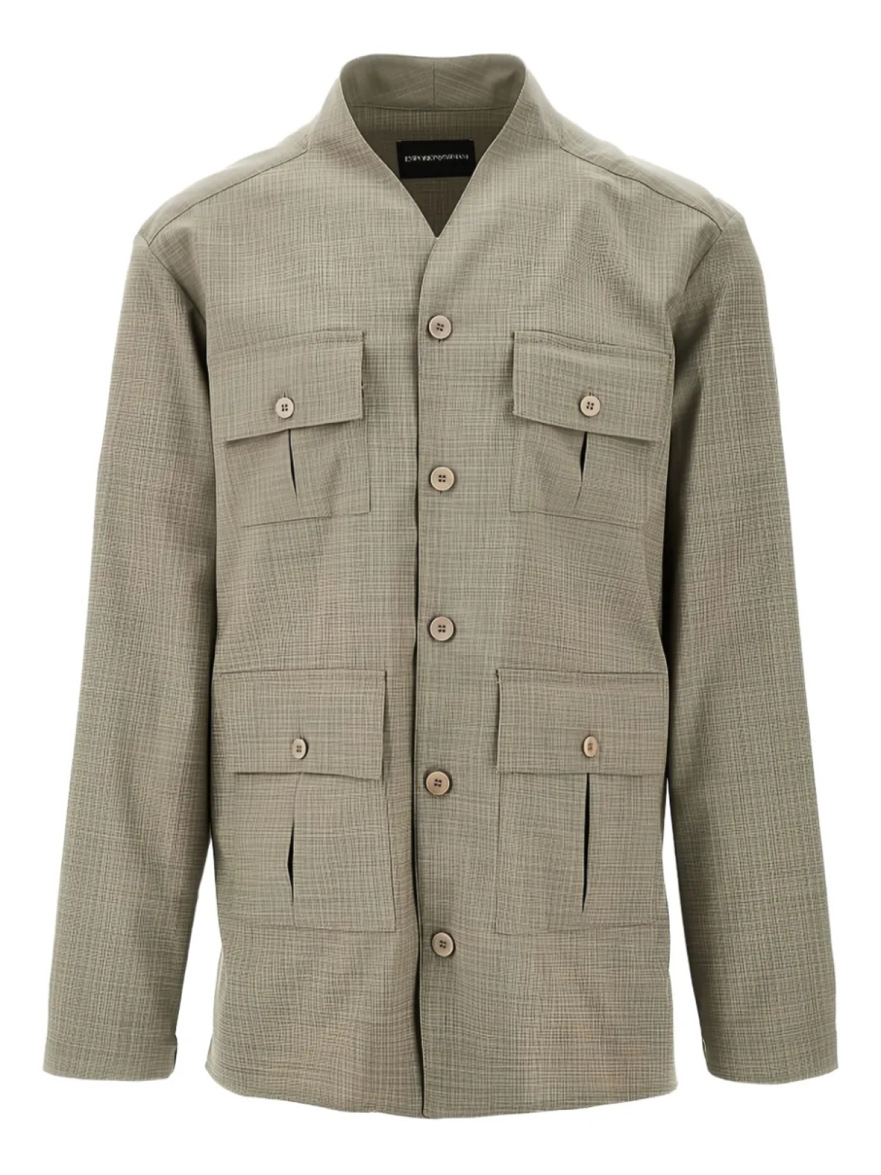 Пиджак на пуговицах Emporio Armani, серый
Пиджак на пуговицах Emporio Armani, серый