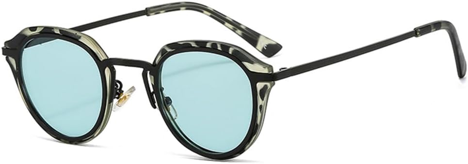 Круглые солнцезащитные очки с цветными поликарбонатными линзами и металлической оправой. Универсальные солнцезащитные очки для женщин и мужчин с защитой от УФ-излучения UV400 VFDHN, C5
Круглые солнцезащитные очки с цветными поликарбонатными линзами и металлической оправой. Универсальные солнцезащитные очки для женщин и мужчин с защитой от УФ-излучения UV400 VFDHN, C5