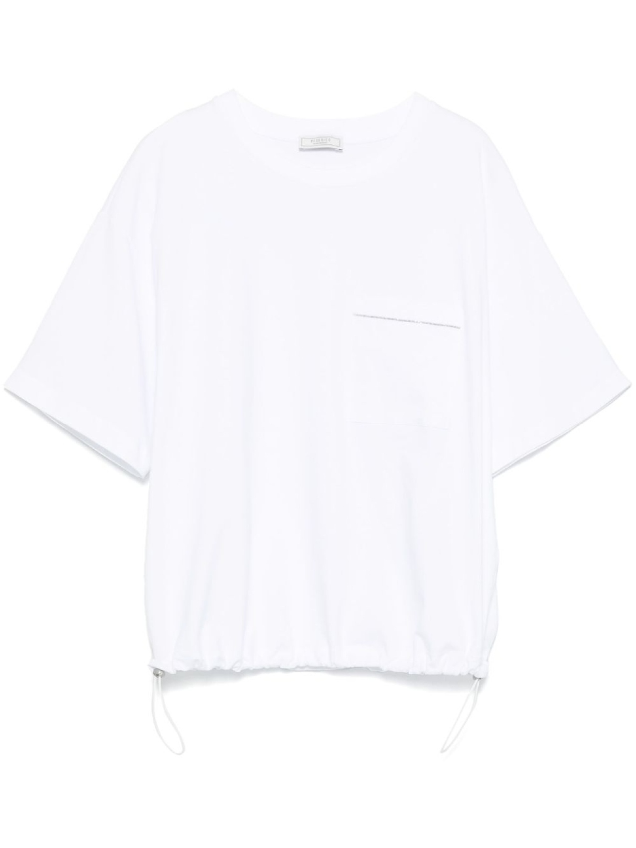 Peserico футболка с бусинами, белый
Peserico футболка с бусинами, белый