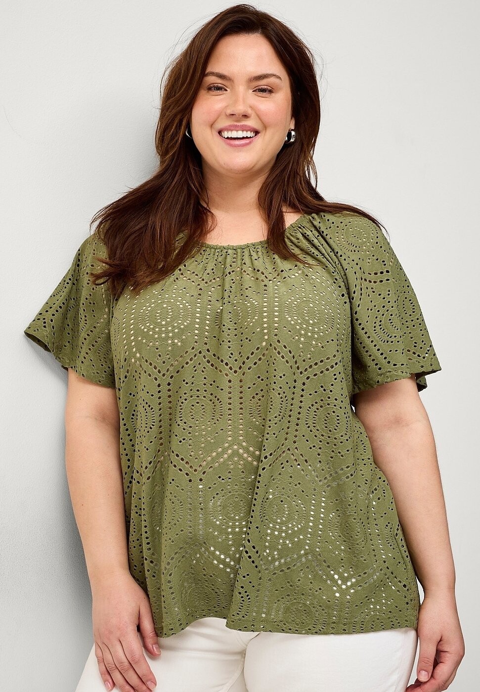 Блуза Ellos Plus collection, зеленый
Блуза Ellos Plus collection, зеленый