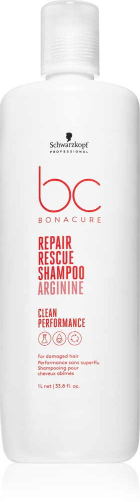 Bc Bonacure Repair Rescue Шампунь для сухих и поврежденных волос Schwarzkopf Professional, 1000 мл
Bc Bonacure Repair Rescue Шампунь для сухих и поврежденных волос Schwarzkopf Professional, 1000 мл