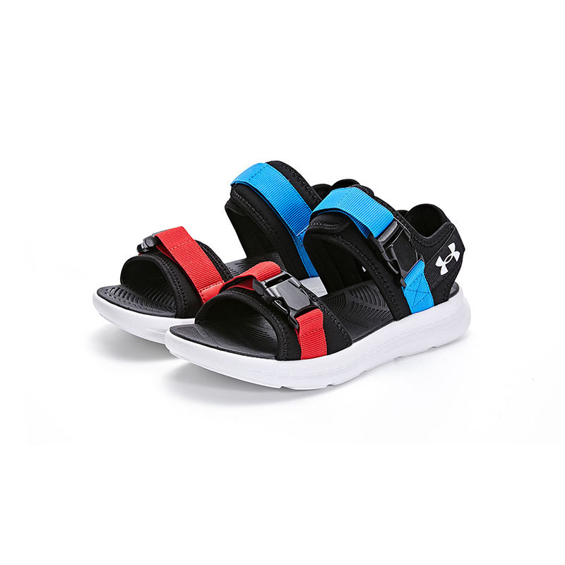 Детские сандалии Under Armour, черный/синий 
Детские сандалии Under Armour, черный/синий