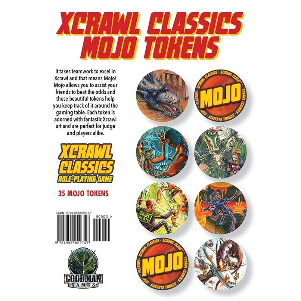 Ролевая игра Goodman Games Xcrawl Classics RPG: Mojo Tokens
Ролевая игра Goodman Games Xcrawl Classics RPG: Mojo Tokens