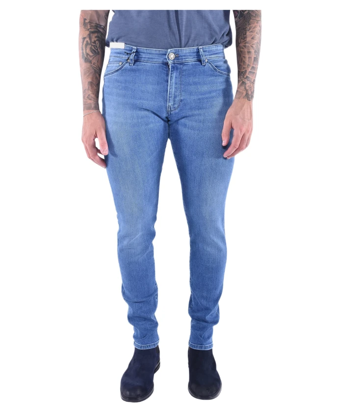 Мягкие на ощупь эластичные джинсы из денима Pt Torino, синий
Мягкие на ощупь эластичные джинсы из денима Pt Torino, синий