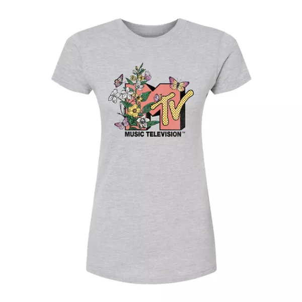 Футболка с ботаническим рисунком от MTV Juniors Licensed Character, серый
Футболка с ботаническим рисунком от MTV Juniors Licensed Character, серый