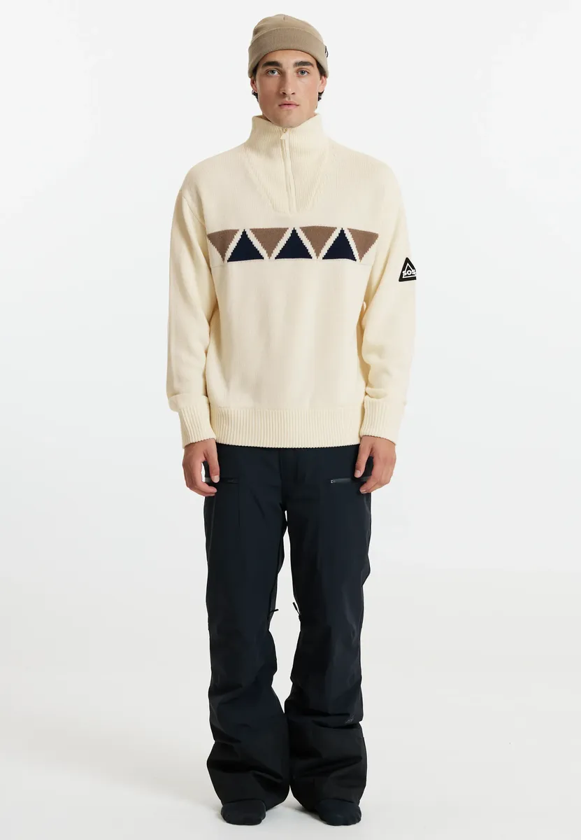 SOS вязаный свитер "Абода" с ветрозащитным внутренним слоем, кремовый
SOS вязаный свитер "Абода" с ветрозащитным внутренним слоем, кремовый