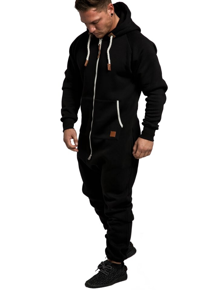 Спортивный костюм Amaci&Sons, черный/белый
Спортивный костюм Amaci&Sons, черный/белый