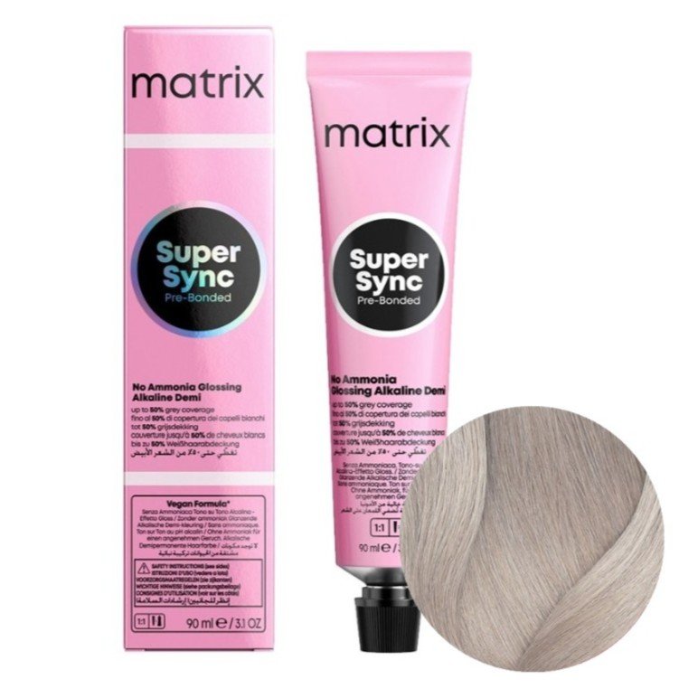 Тонер для волос MATRIX SUPER SYNC 10NV - Экстра-светлый блонд, натуральный фиолетовый - 90 мл
Тонер для волос MATRIX SUPER SYNC 10NV - Экстра-светлый блонд, натуральный фиолетовый - 90 мл