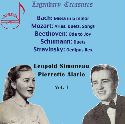 CD диск Simoneau / Alarie / Bach / Mozart / Pelletier: Legendary Treasures 1
CD диск Simoneau / Alarie / Bach / Mozart / Pelletier: Legendary Treasures 1