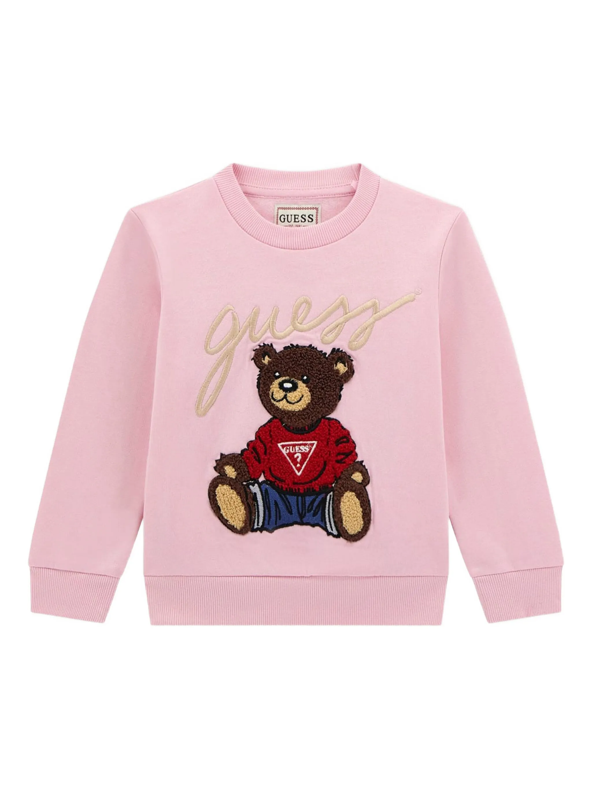 Толстовка с вышивкой Guess Kids, розовый
Толстовка с вышивкой Guess Kids, розовый
